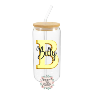 Personalize Your Can Glass!