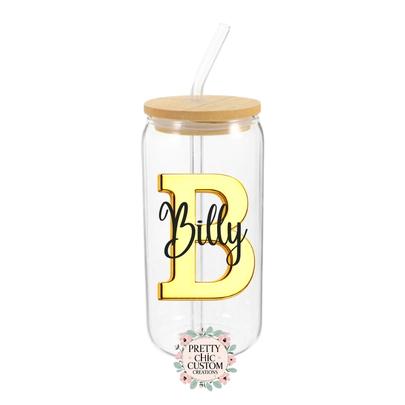 Personalize Your Can Glass!