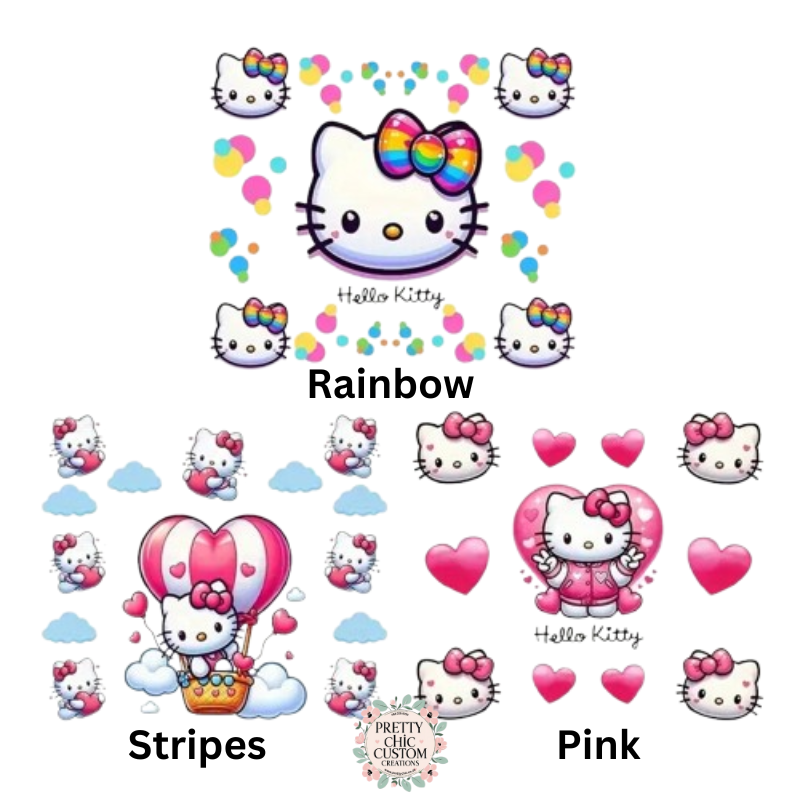 Hello Kitty Square Glass with straw and sealable lid - Image 2