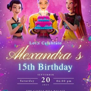 Digital Party Invitation