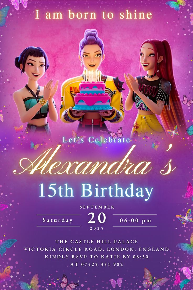 Digital Party Invitation