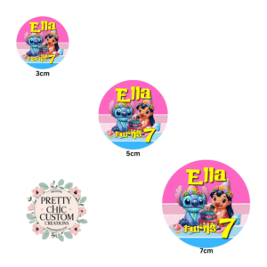 Custom Round Stickers – Matte, Glossy or Holographic – Packs of 10