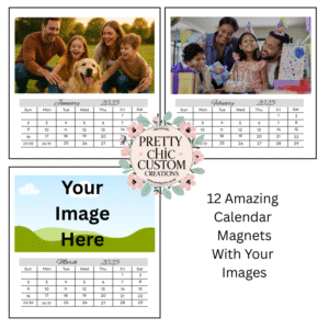 Calendar Snap Magnets