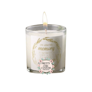 In Loving Memory Candle