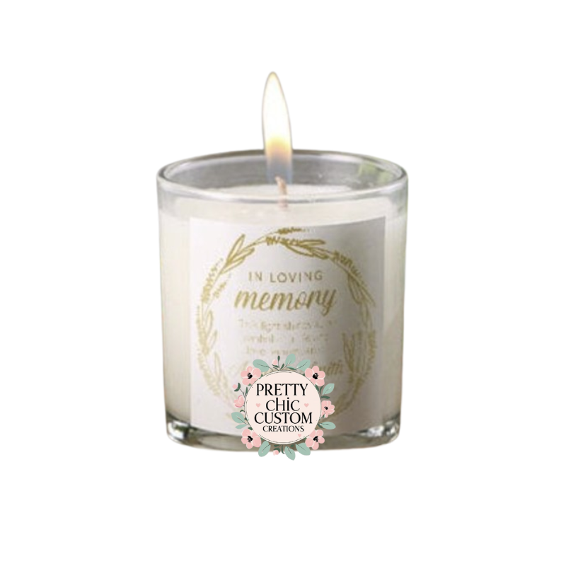 In Loving Memory Candle