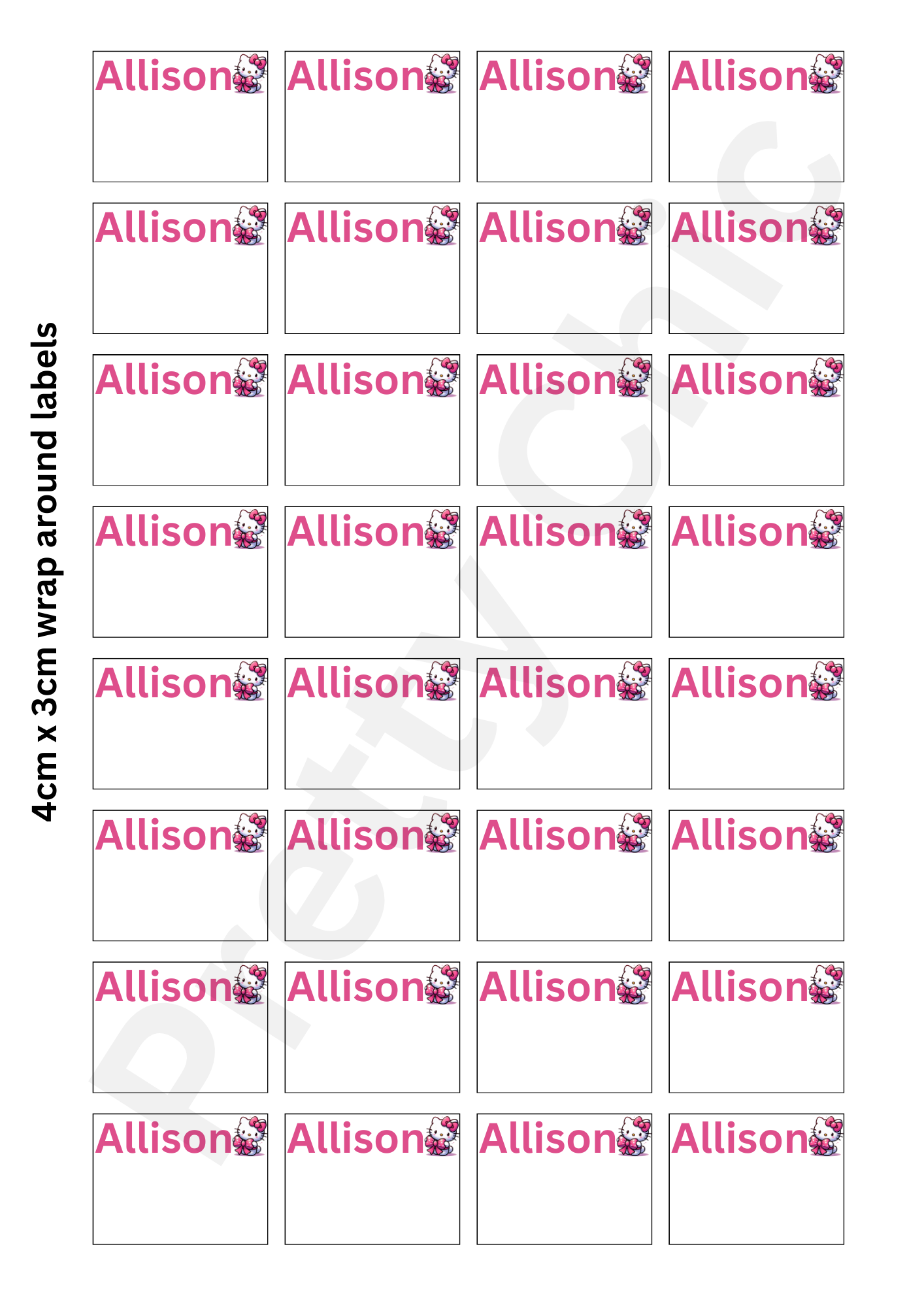 Custom Stationery Labels - Image 4