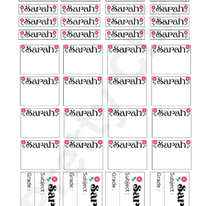 Custom Stationery Labels