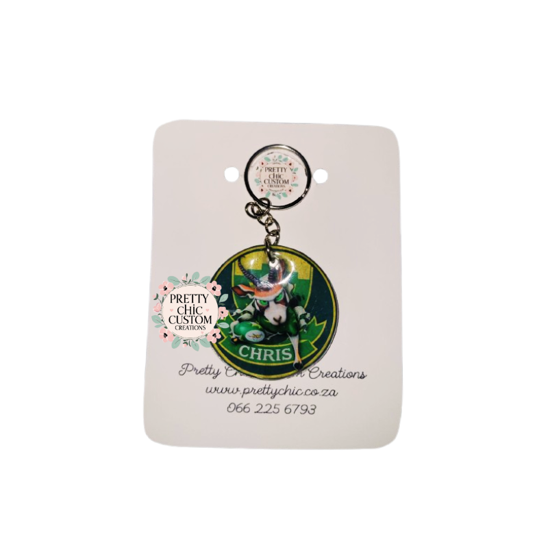 Springbok Keychain