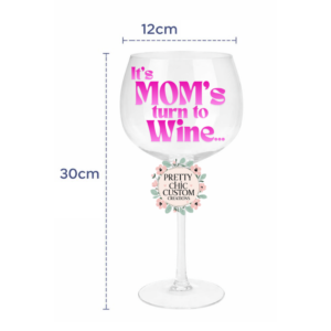 Personalized Giant Wine Glass
