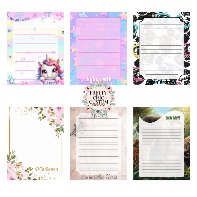 Personalized Notepads