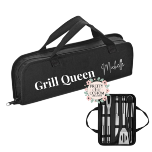 Personalized 5-Piece Braai Set