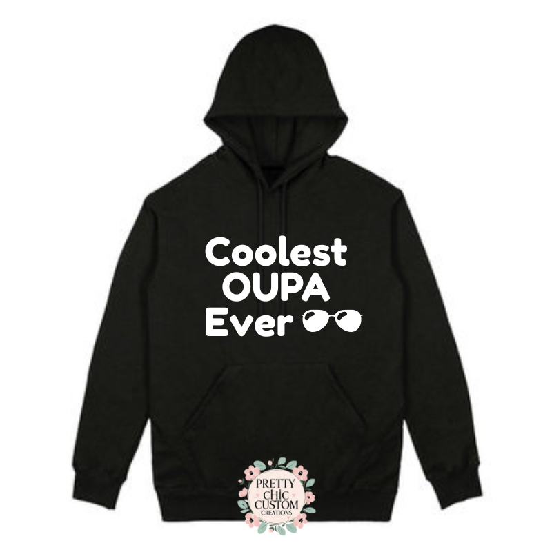 Coolest Grandfather Personalized Hoodie - Image 3