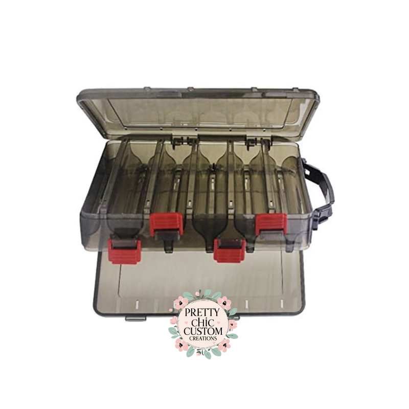 Dad, You’re a Reel Hero - Fishing Lure Tackle Box - Image 2