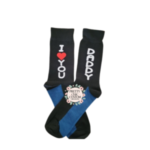 "I love you Daddy" socks