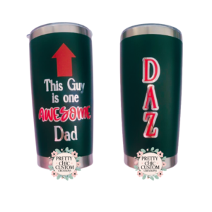 Personalized Double-Walled Stainless Steel Tumbler – 600ml